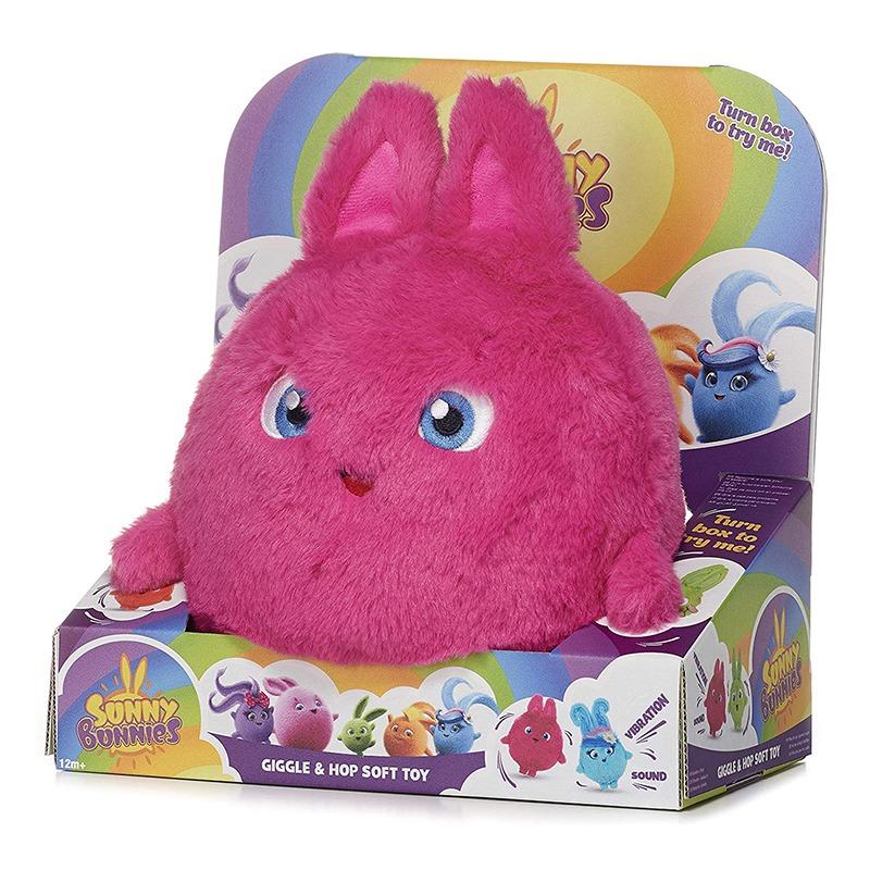 Sunny Bunnies Huggable Plush Big Boo - Pink