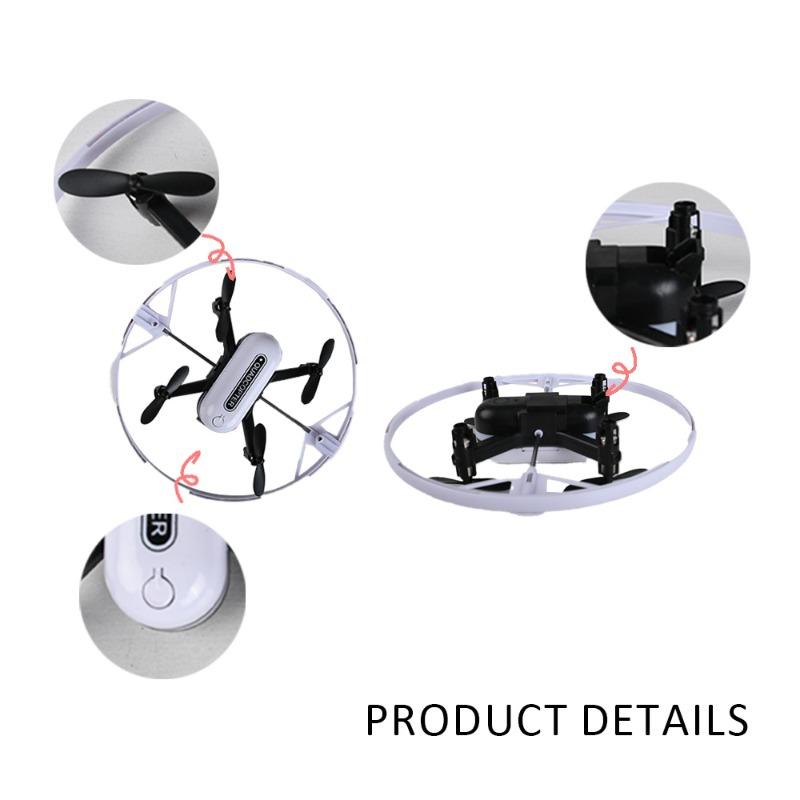 طائرة الدرون الدوارة - لون أبيض