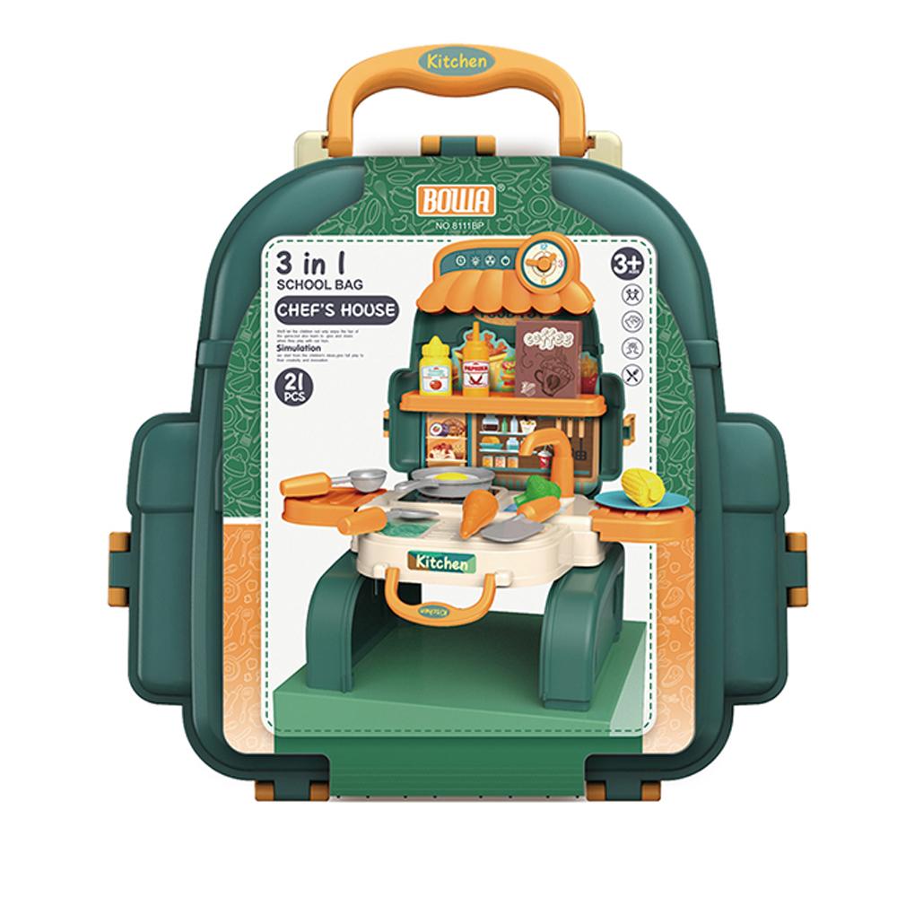 حقيبة أدوات المطبخ 21 قطعة