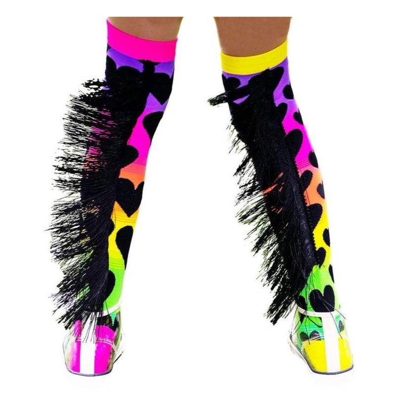 Madmia Sunset Socks With Black Tassel