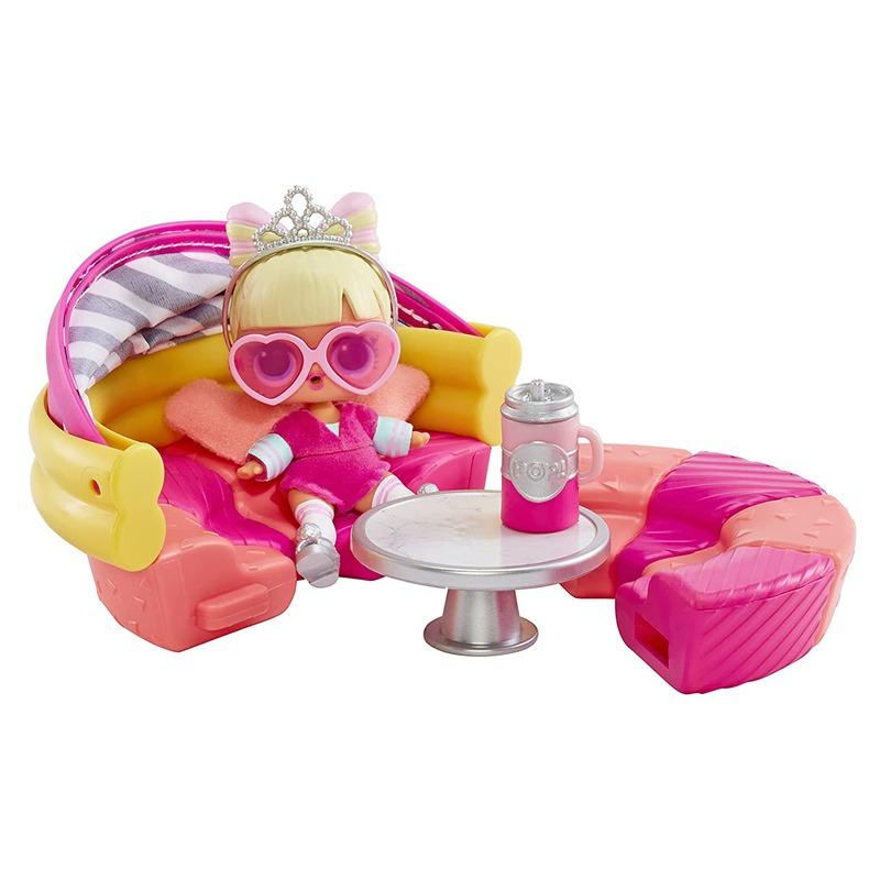 لول سربرايز - فرنيتشر بلاي ست داي بيد مع دمية