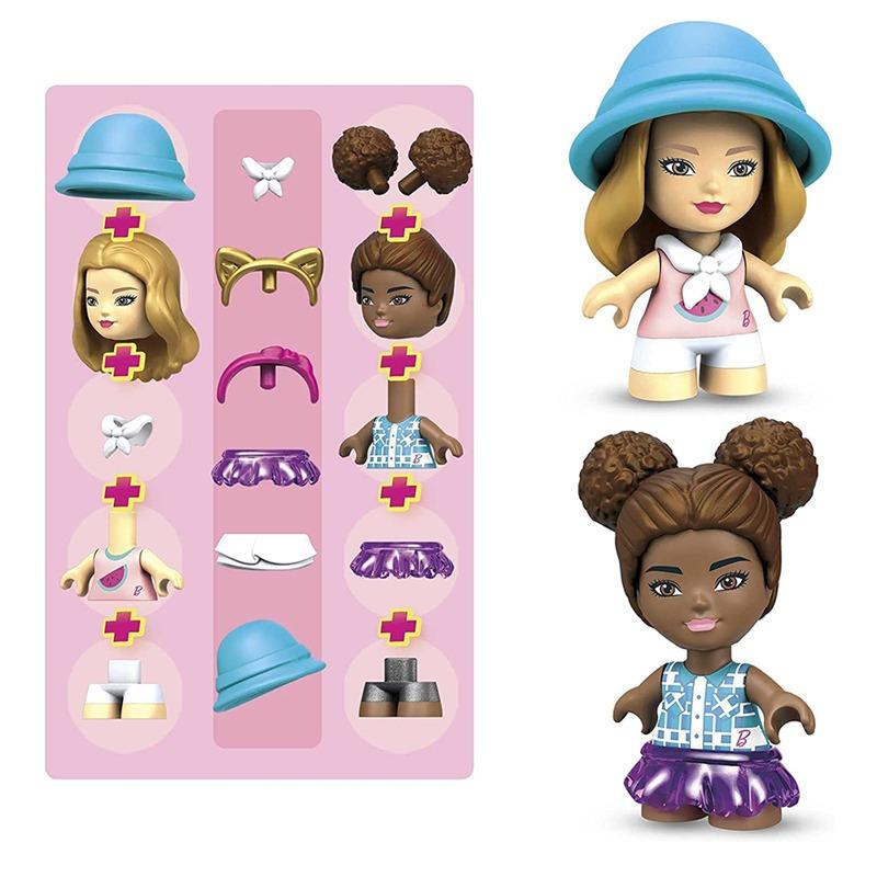 باربي - مجموعة بناء لعبة التخييم دريم كامبر 123 قطعة