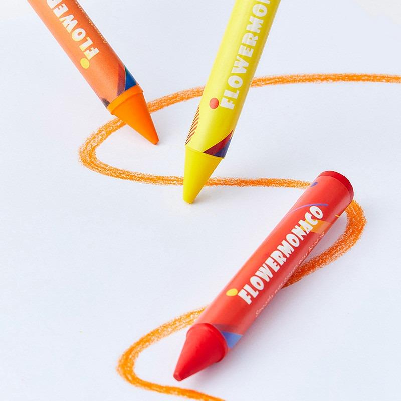 Lebze Flower Monaco Crayons 24 Colors