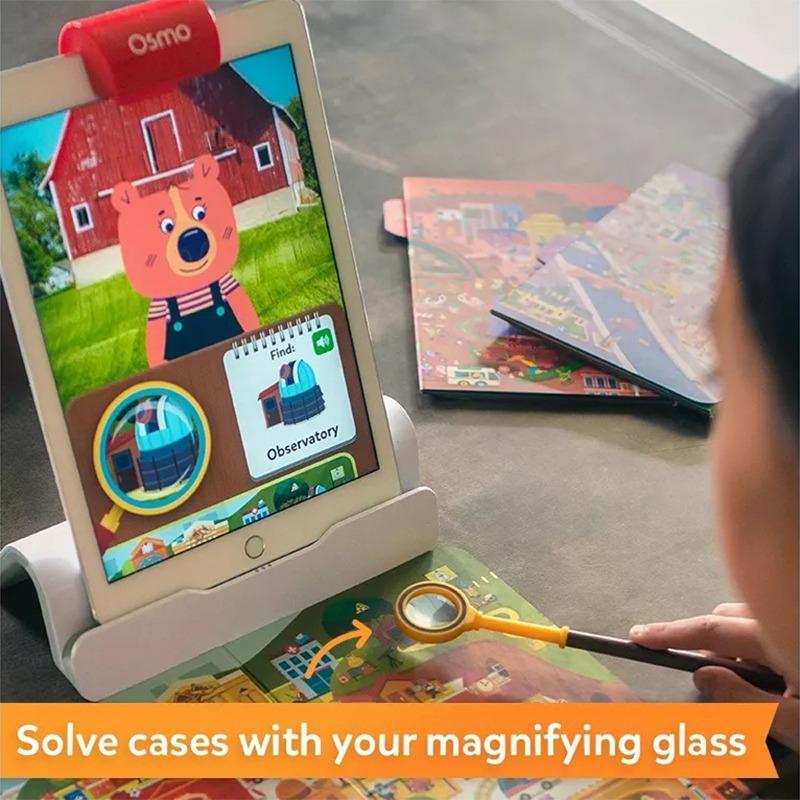 Buy 1 Get 1 Free Osmo - Pizza Co. Starter Kit for iPad + Osmo - Detective Agency A Search And Find Mystery Game Bundle