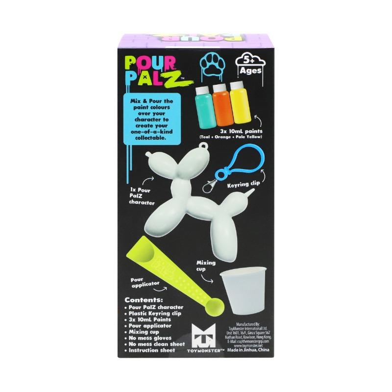 Pour Palz XL Bear – Marble Paint DIY Figure (3 Assorted)