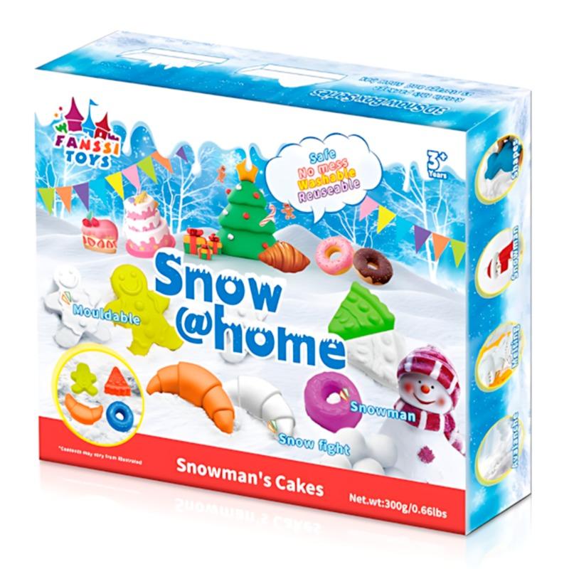 Fanssi Toys Snow @Home Snowman 'S Cakes