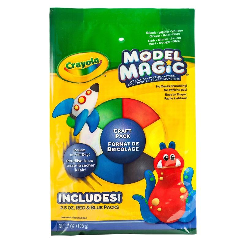 كرايولا - مجموعة صلصال ألوان ماجيك كرافت 6 لون