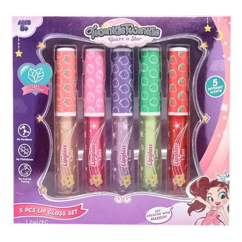 Twinkle Twinkle Lip Gloss Set 5 Pcs