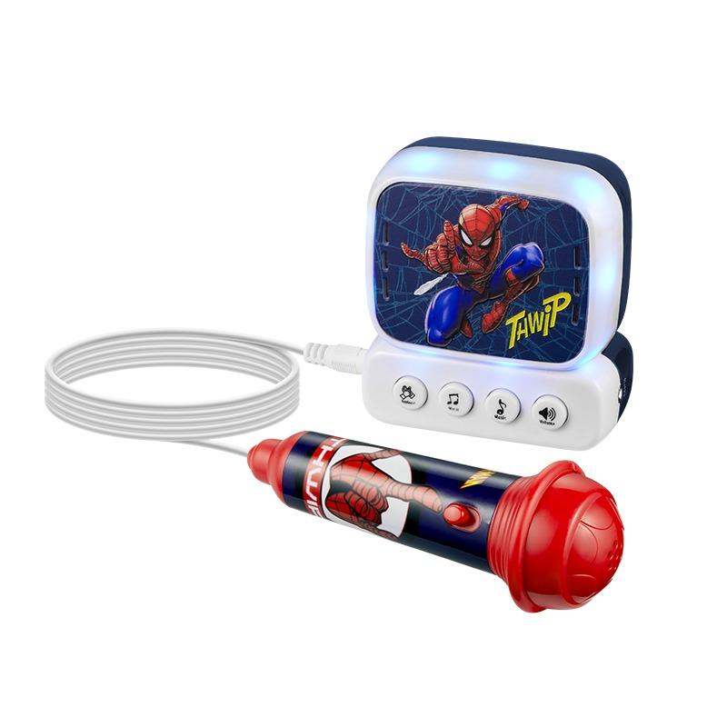 Volkano Marvel Spider-Man Small Karaoke Machine With Belt Hook