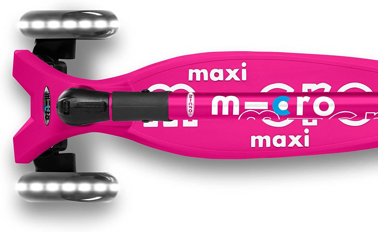 Maxi Micro Deluxe Foldable Scooter - Pink