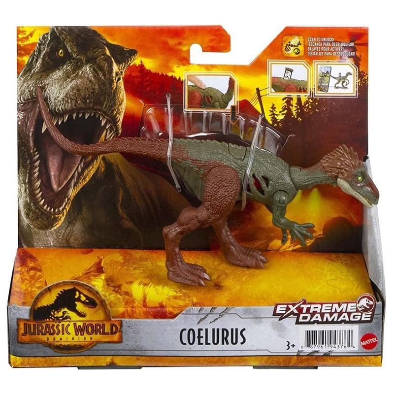 Jurassic World Extreme Damage Feature - Coelurus