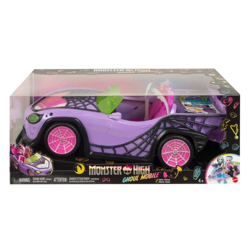 Monster High Car Ghoul Mobile with Pet and Accessories