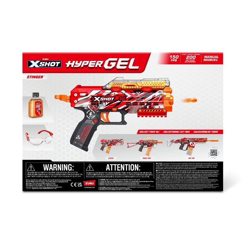 X-Shot Hyper Gel Toy Pistol X Mini Blaster 3000 Rounds