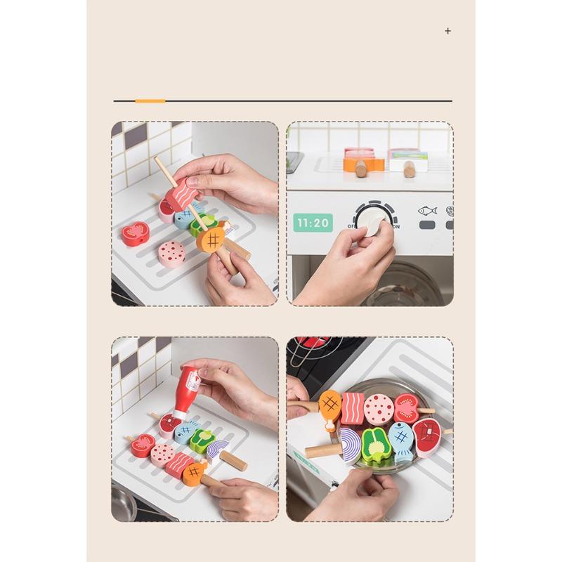 Children’s Wooden Kitchen – White