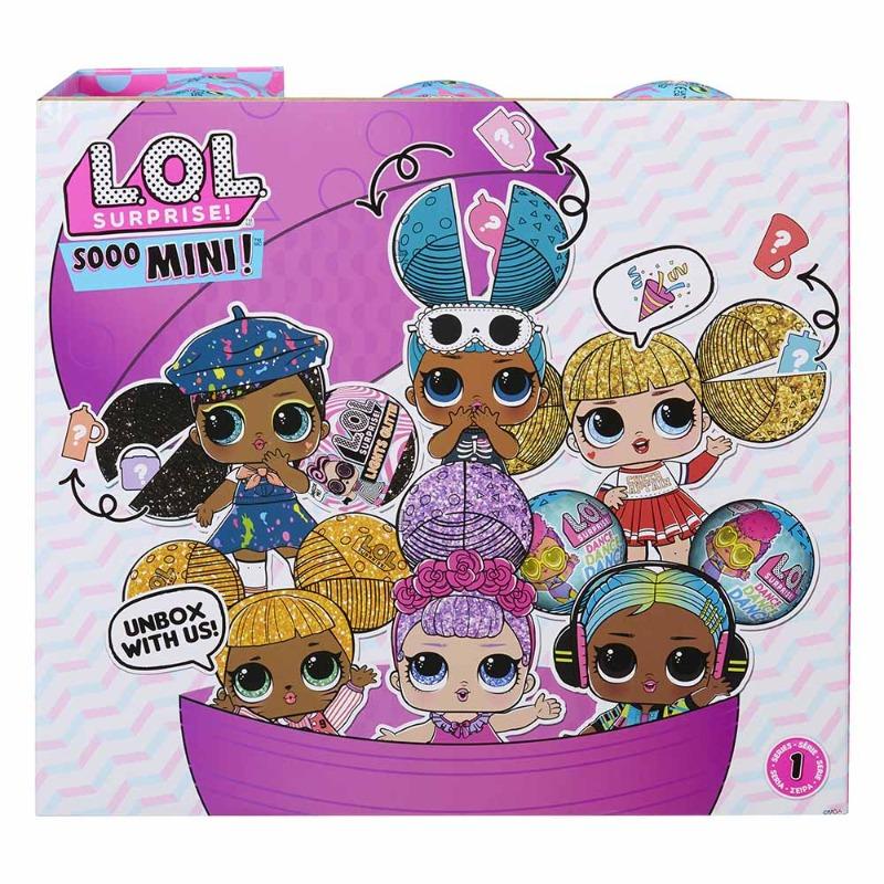 L.O.L. Surprise Soo Minnie Surprise with doll and 8 gifts in assorted shapes
