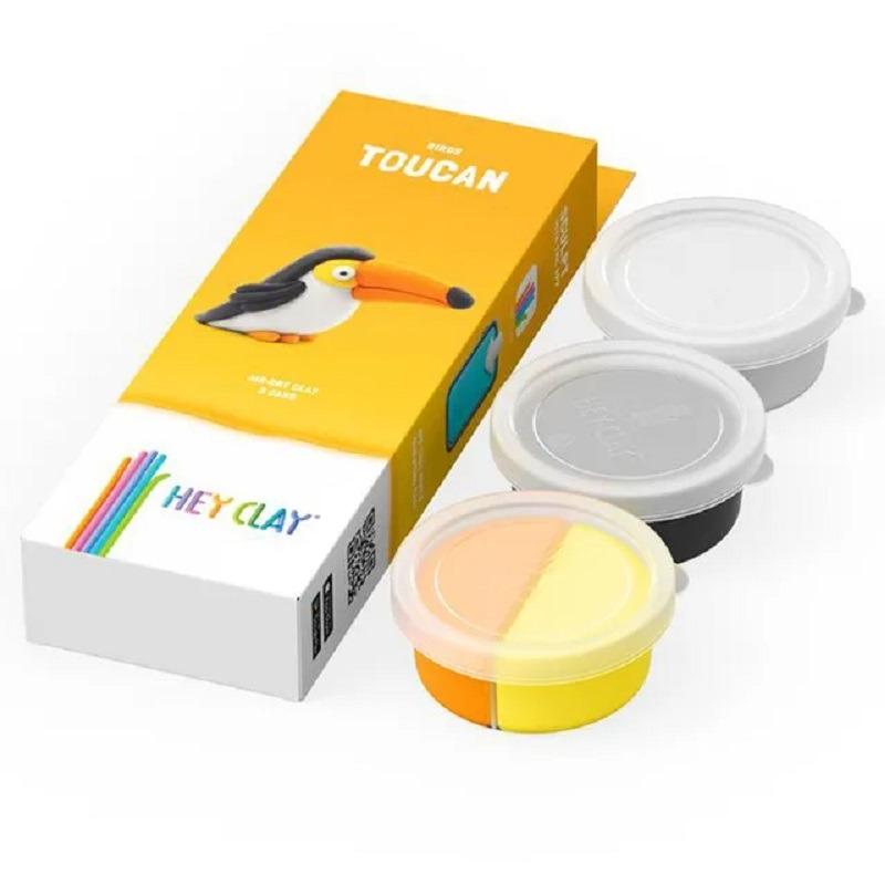 هاي كلاي - مجموعة تشكيل الصلصال بتصميم طائر الطوقان