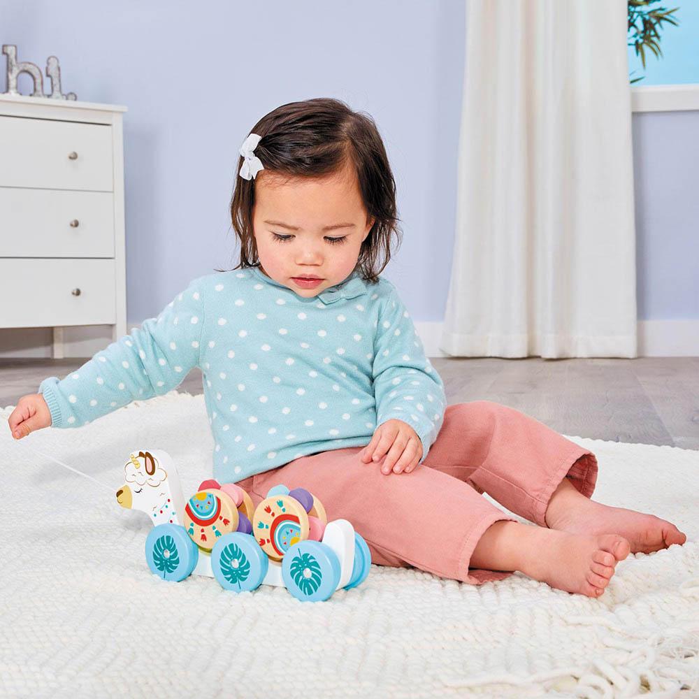 ليتل تايكس - لعبة السحب الخشبية لاماكورن