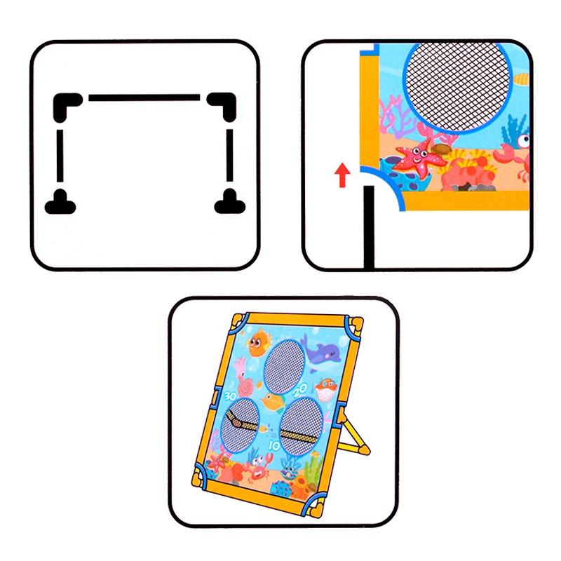 Fun Throwing Game Sand Ball Medium - Multicolor