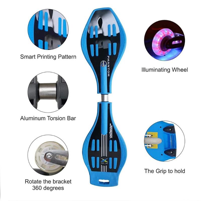 جاسبو - لوح تزلج فانتوم ويف بورد لون ازرق