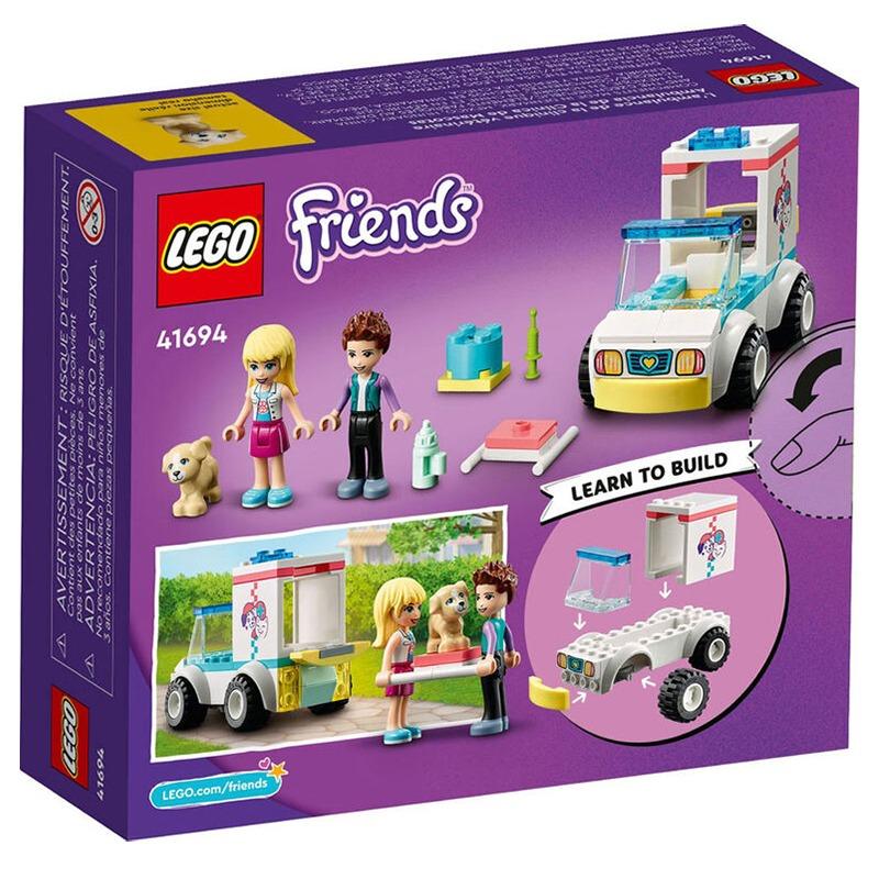 LEGO Friends Pet Clinic Ambulance Building Set