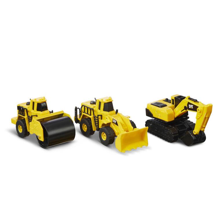 CAT Metal Machines - 3 Pcs