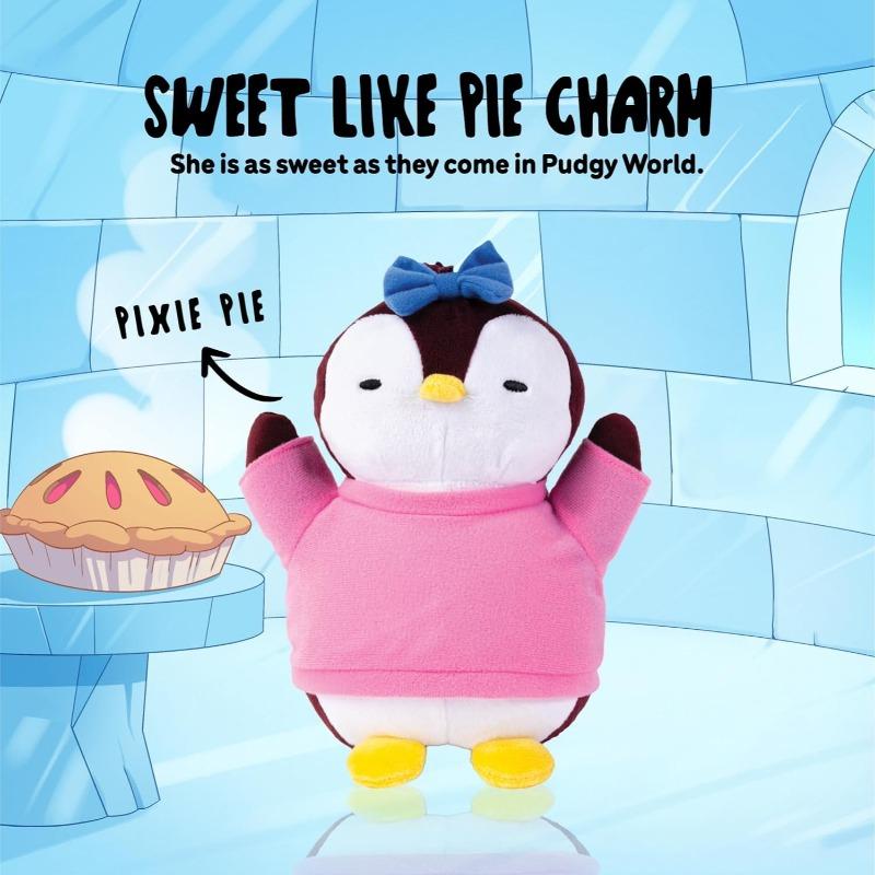 Pixie Pie Clip Plush Pudgy Penguins in 5cm - Multishapes