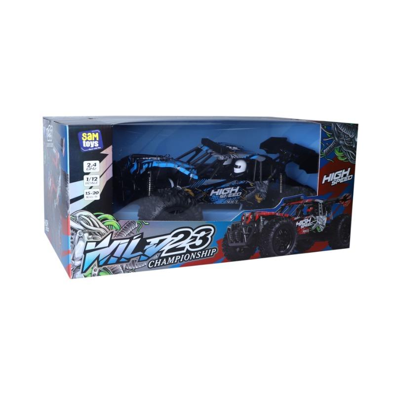 SAM Toys Wild 23 Championship 1:12 RC Car – Blue