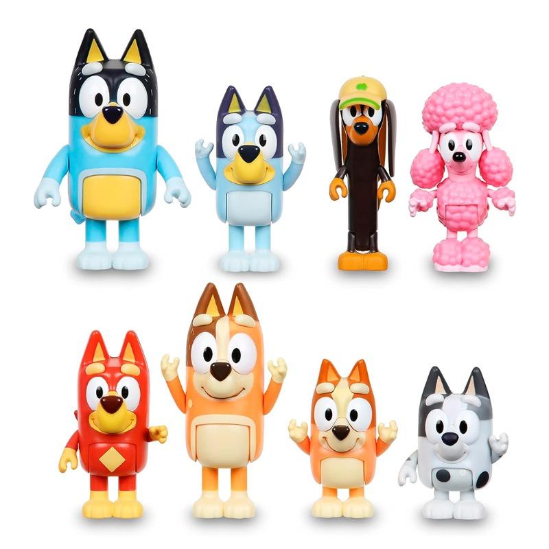 Bluey Family And Friends Figures 8 Pack