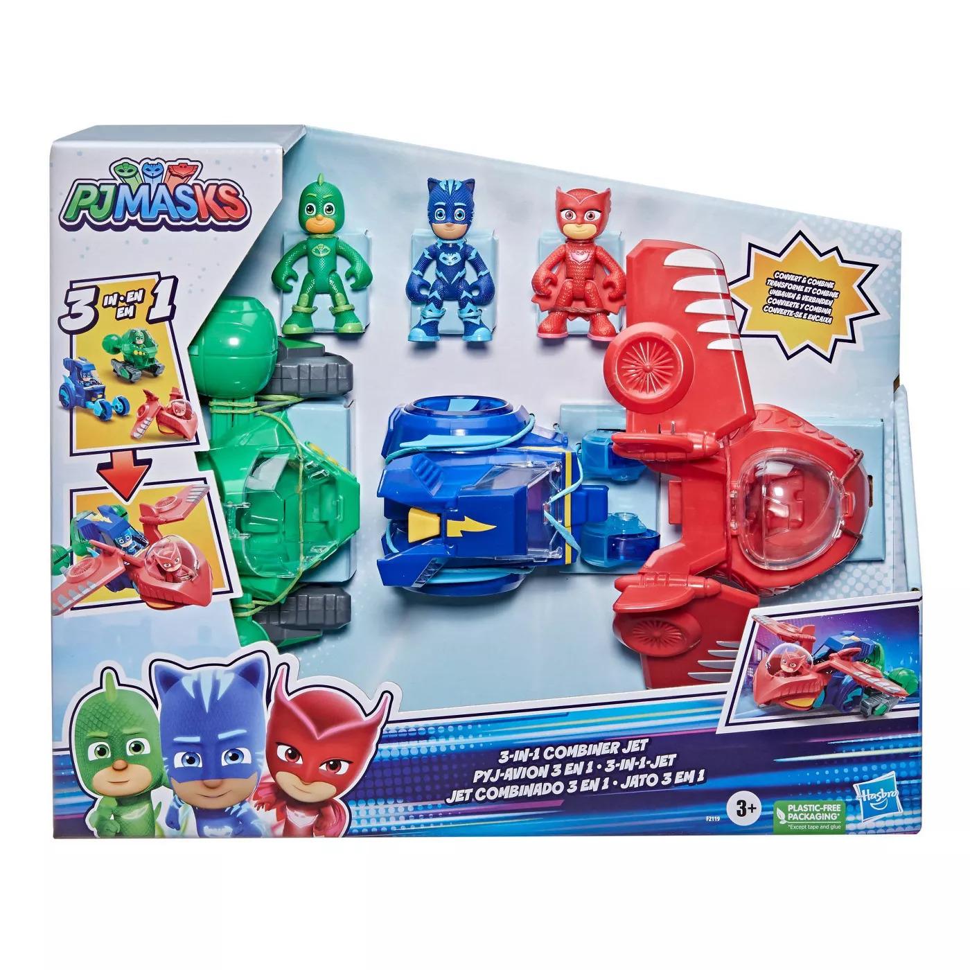 PJ Masks 3 In 1 Combiner Jet Set