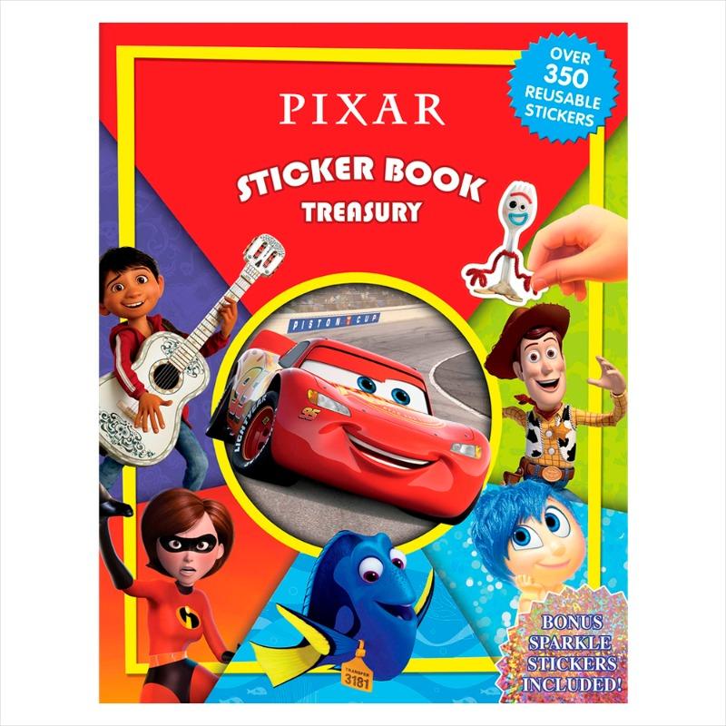 ديزني - كتاب ملصقات بيكسار