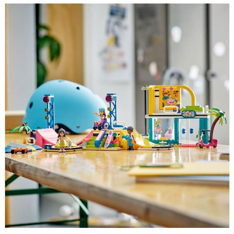 LEGO Friends Skate Park Building Toy Set - 431 Pcs