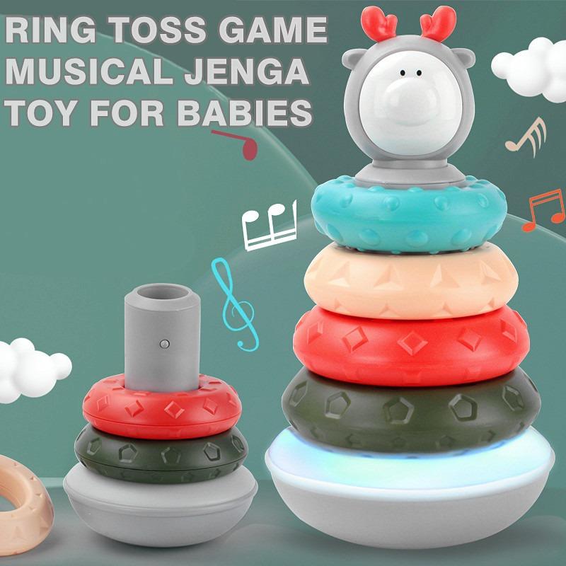 Kaichi - Musical Stacking Circle Rings Baby Toy