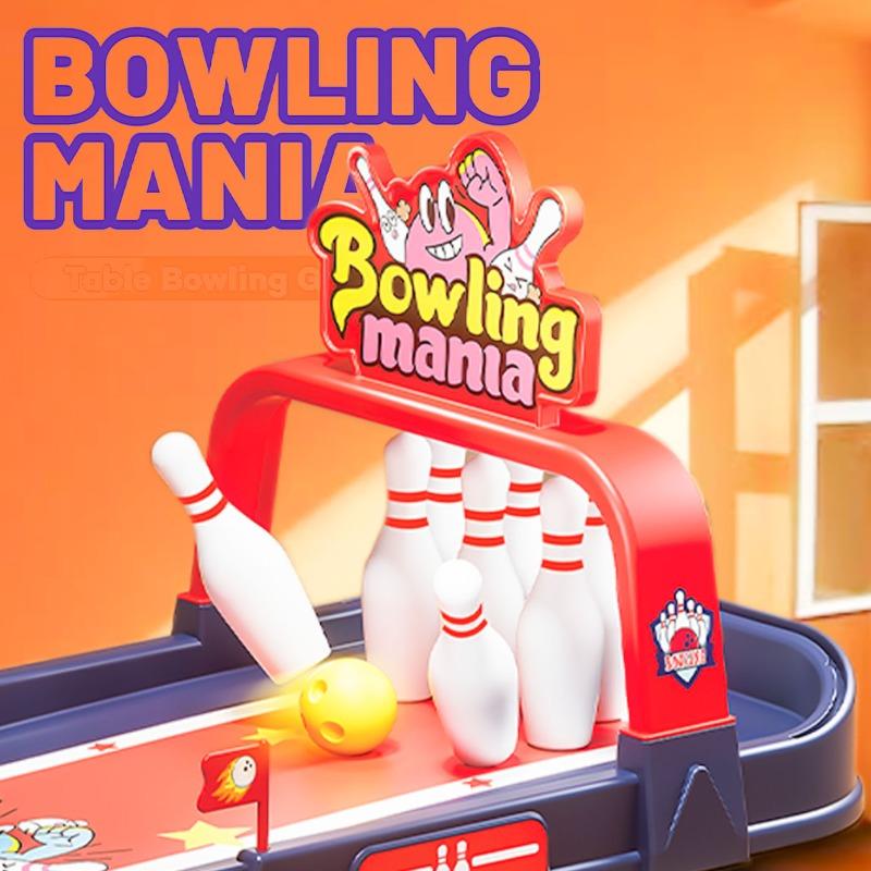 مجموعة لعبة طاولة البولينج الصغيرة