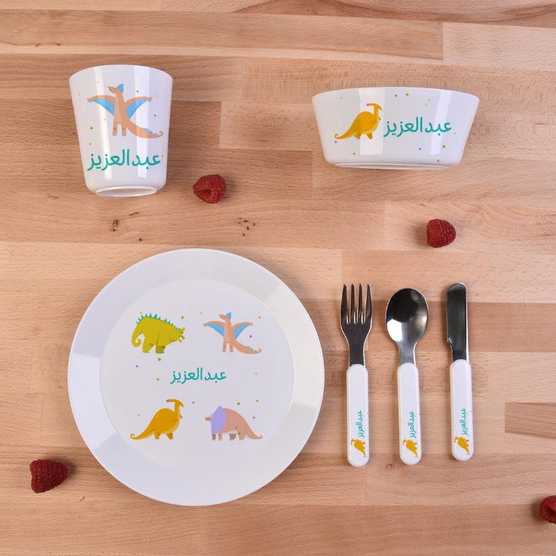 سناب بوك - مجموعة أدوات المائدة دينو
