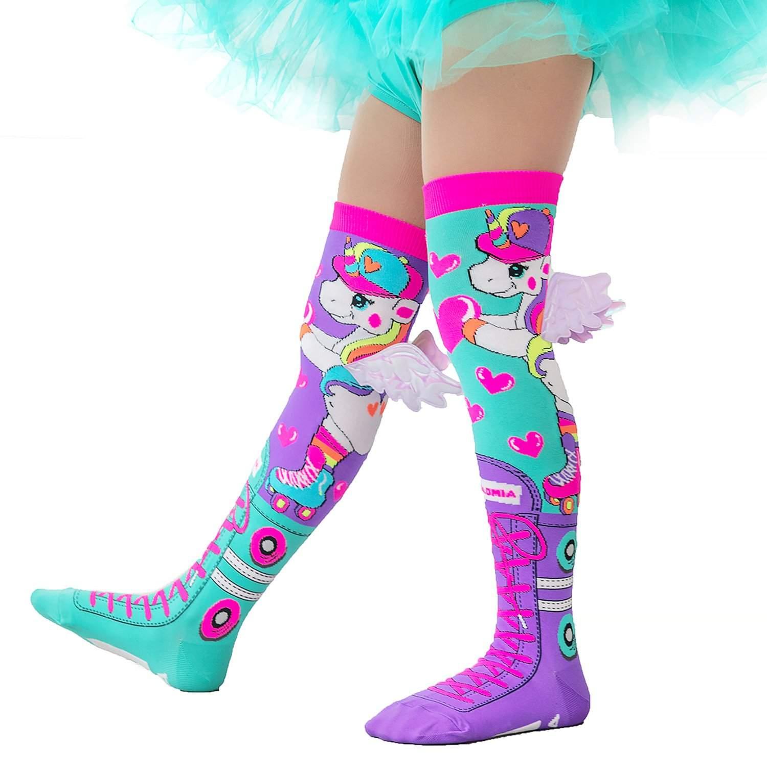 Madmia Skatercorn Socks With Wings - Medium