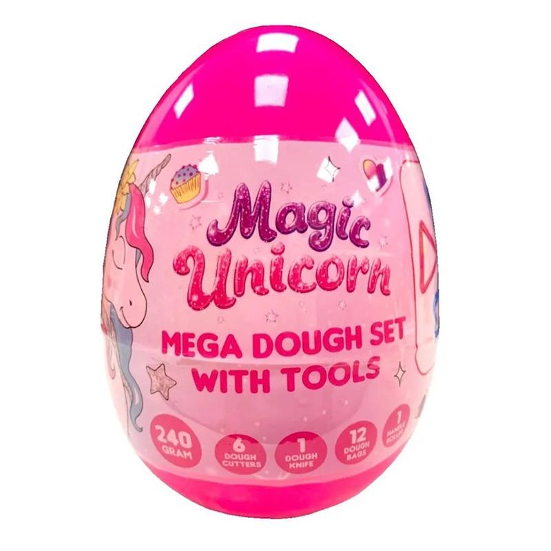 Magic Unicorn Mega Dough Set With Tools Egg