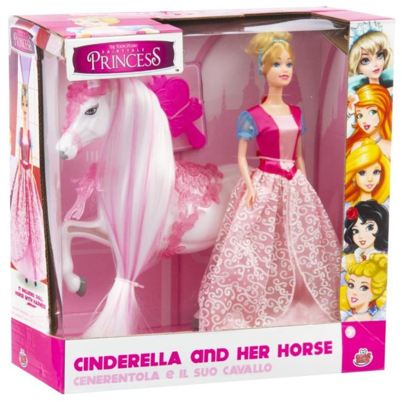 Princess Cinderella Doll With Horse
