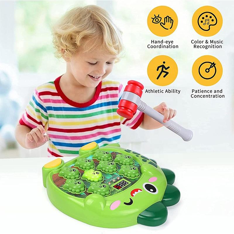 لعبة مطرقة الديناصور التفاعلي هابي جيم هامر