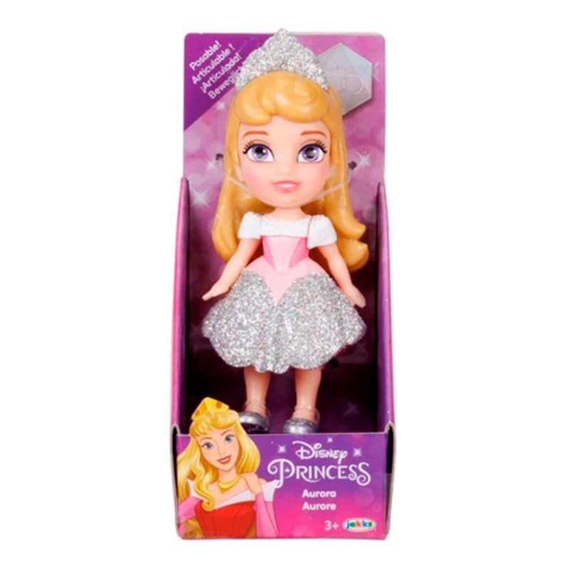Disney Princess Mini Toddler Figurine Doll - Silver Aurora