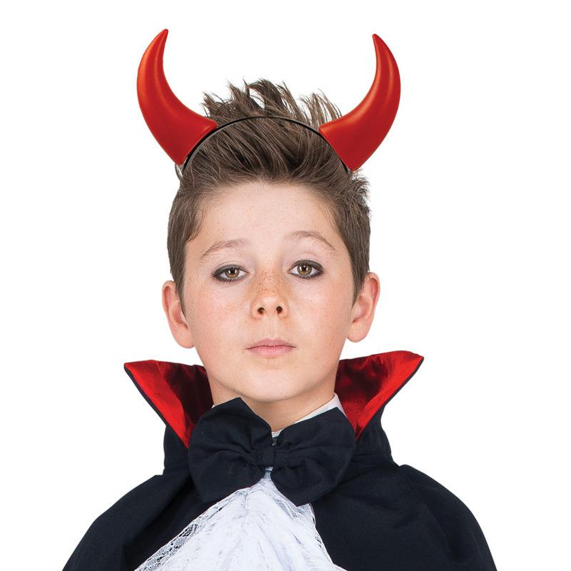 Mad Toys Spooky Red Devil Horns Headband Halloween Costumes