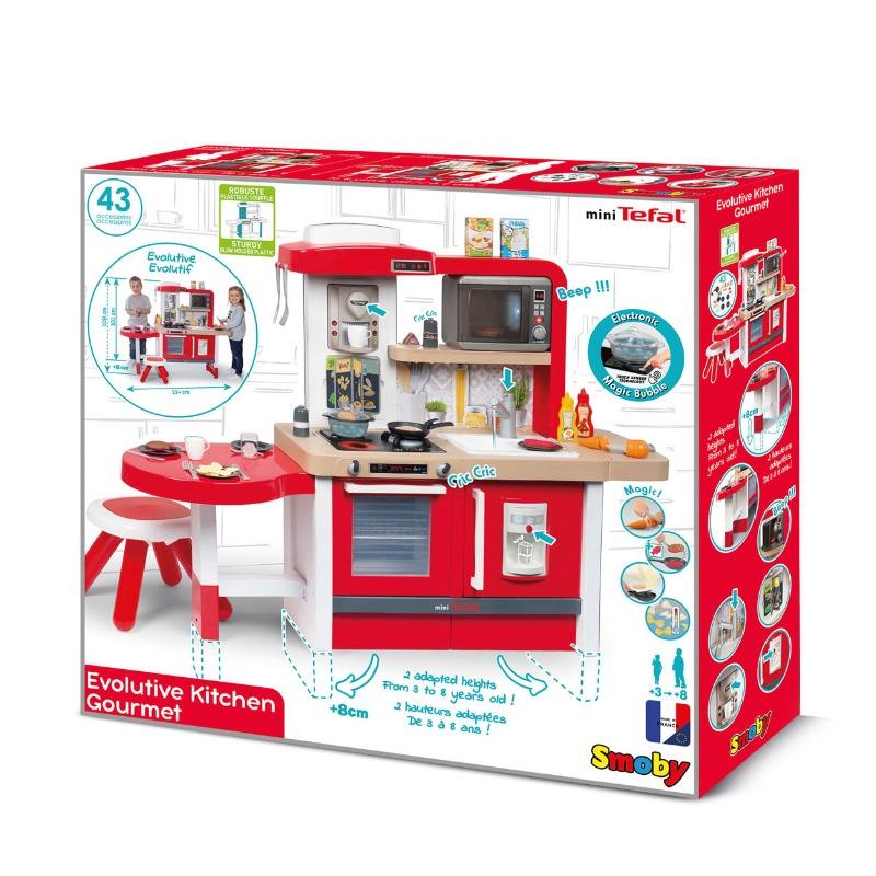 Smoby Tefal Evolutionary Gourmet Kitchen With Oven