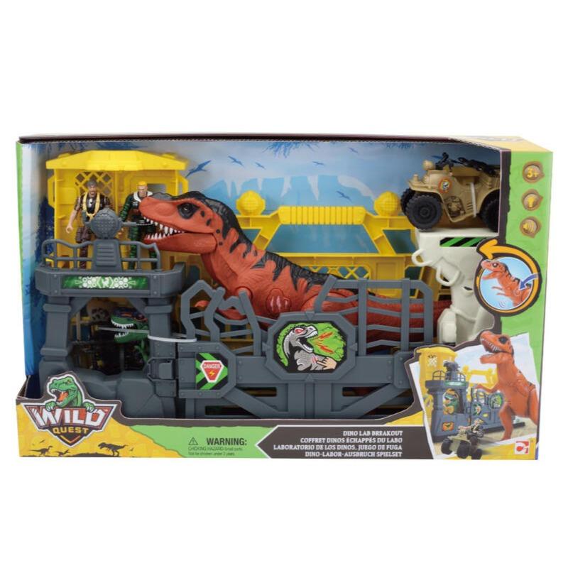 Dino Valley Dino Lab Break Out Playset