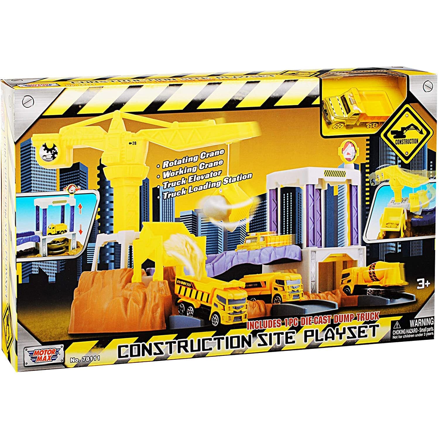 Motormax Construction Site Playset