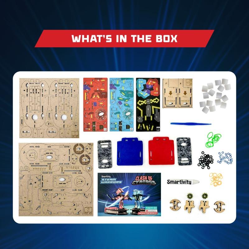 Smartivity Steam Warriors Clash of Cyborgs