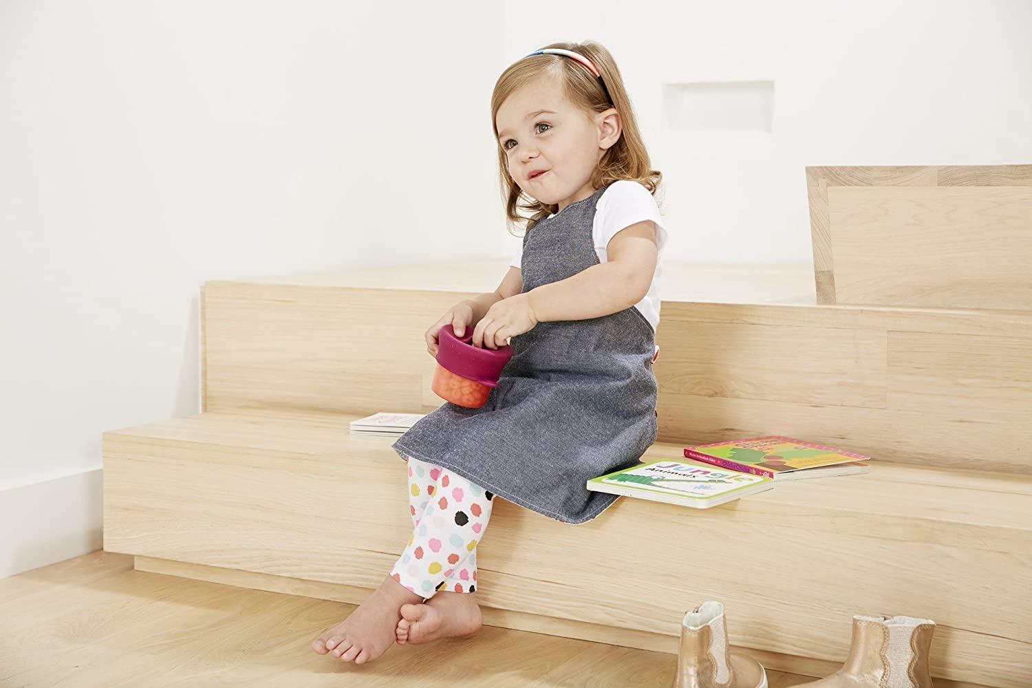 بون - وعاء الوجبات الخفيفة لون وردي