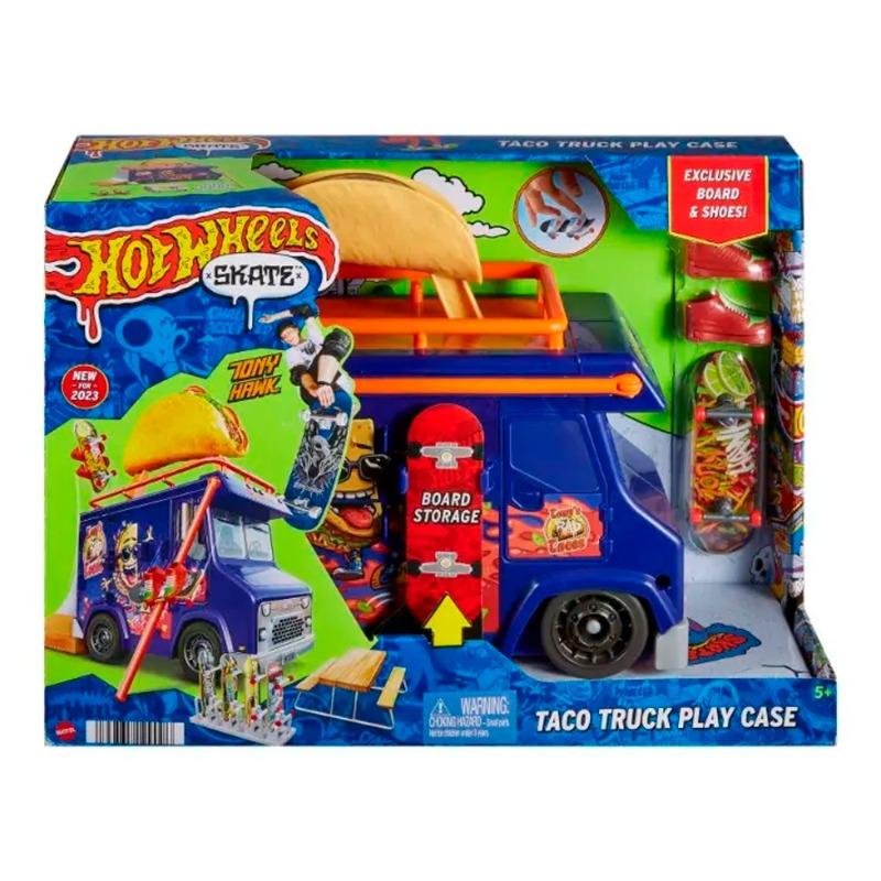 Hot Wheels Skate Taco Truck Play Case