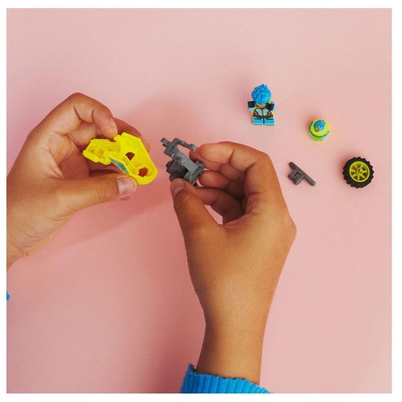 LEGO City Cyber Stunt Bike Building Toy Set - 13 Pcs 60358