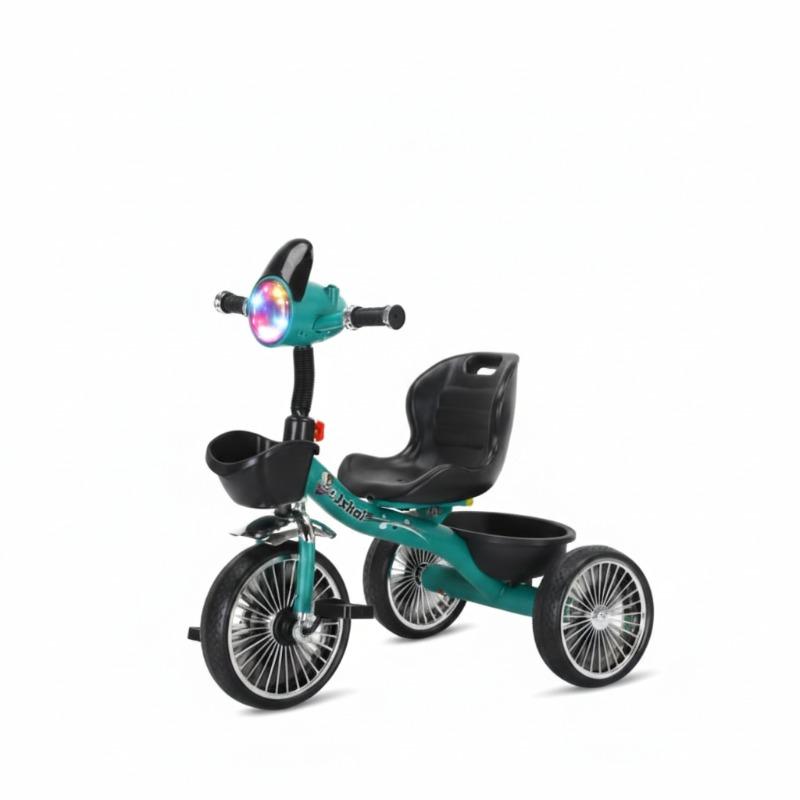 FIRST STEP 602 Children Pedal Tricycle Green