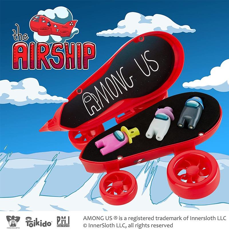 Toikido Among Us Airship Iconic Red Among Us Ship con