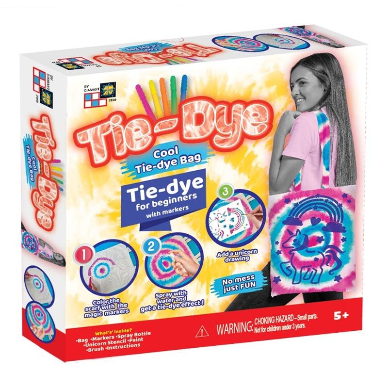 مجموعة تاي داي لتلوين شنطة الكتف العصرية